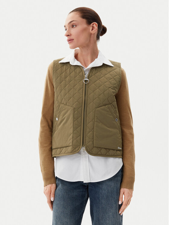 Barbour Barbour Sportinė liemenė LGI0194GN32 Žalia Regular Fit