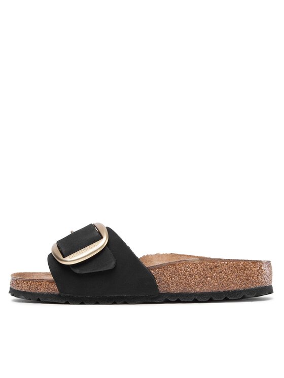Birkenstock Birkenstock Шльопанці Madrid Big Buckle 1023373 Чорний