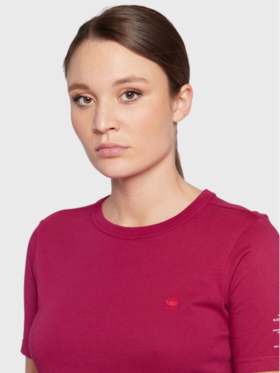 G-Star Raw G-Star Raw T-shirt Mysid D21241-C506-D305 Ružičasta Slim Fit