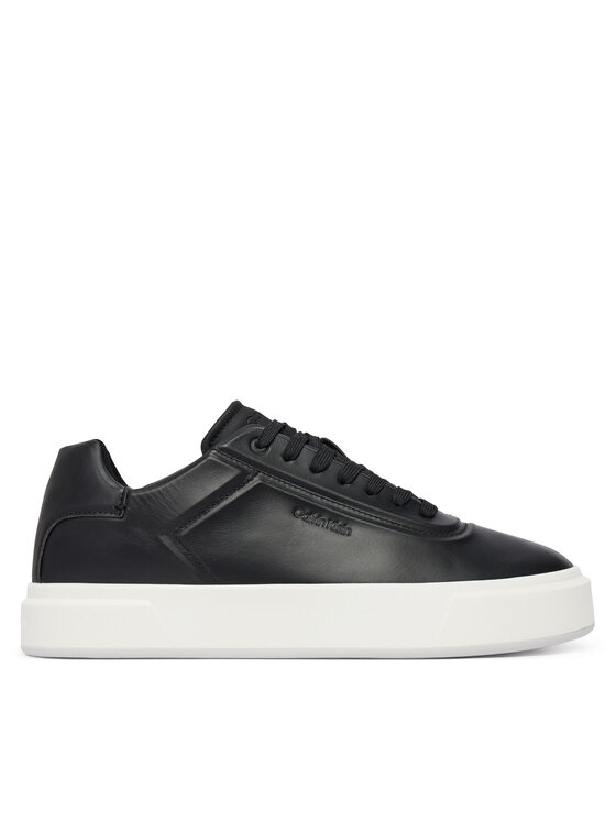 Calvin Klein Sneakers Basket Cupsole Oxf Lup Hf Lth YM0YM01452 Negru
