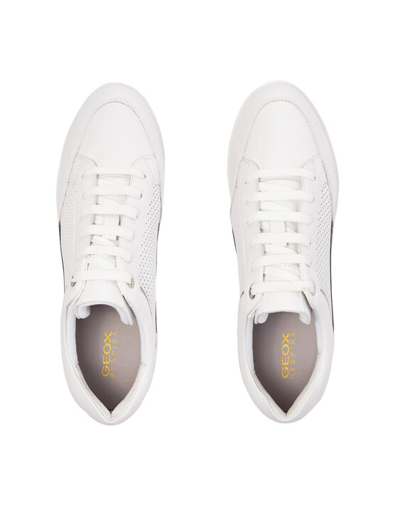Geox Geox Sneakersy D Myria D4568C 00085 C1000 Biały