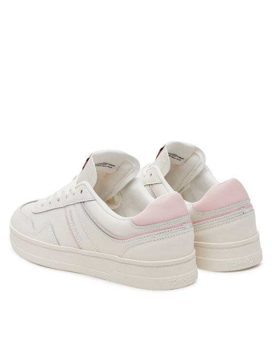 Tommy Jeans Tommy Jeans Sneakers The Greenwich Leather EN0EN02794 Alb