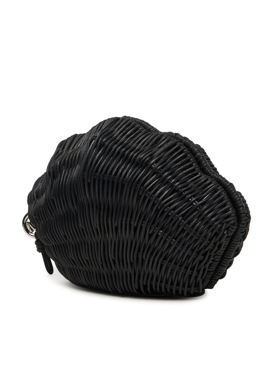 MICHAEL Michael Kors MICHAEL Michael Kors Ročna torba Shelly 30S6S16C5W Črna