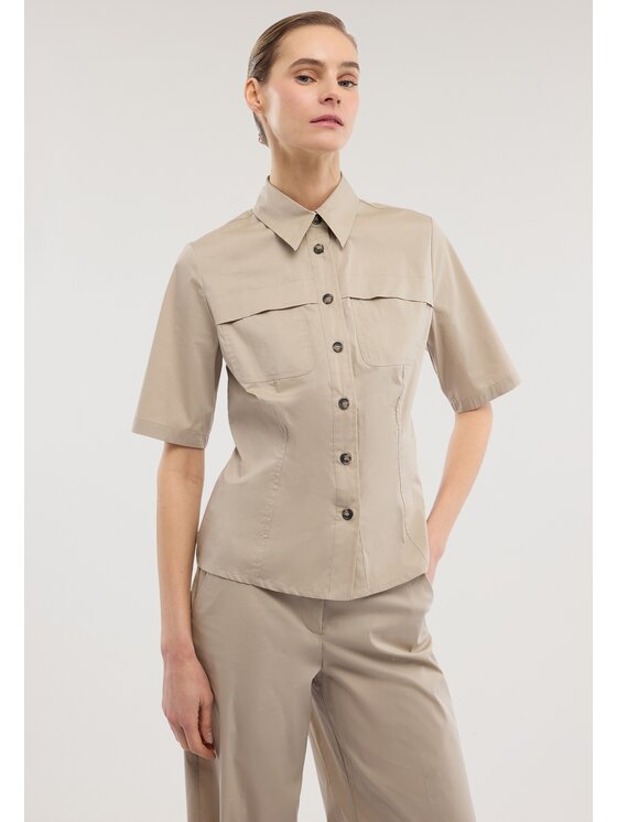 Trussardi Trussardi Camicia 5178A000681N012 Crema Regular Fit