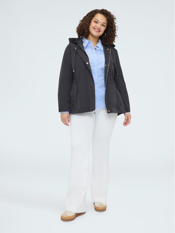 Fiorella Rubino Fiorella Rubino Cappotto invernale F054T001485N033 Nero A-Line Fit