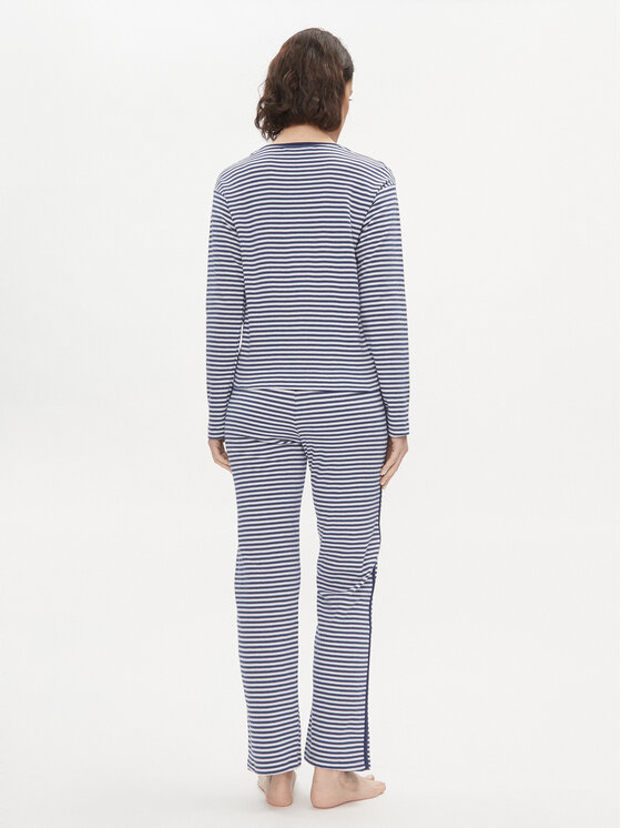 LAUREN RALPH LAUREN Lauren Ralph Lauren Piżama ILN92311 Granatowy Regular Fit