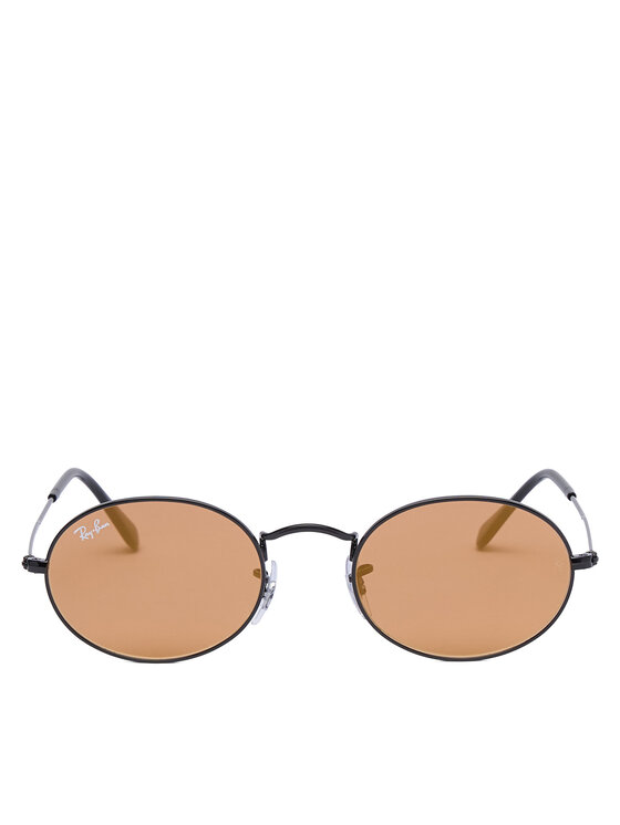 Ray-Ban Ray-Ban Okulary przeciwsłoneczne Oval Flat Lenses 0RB3547N Czarny
