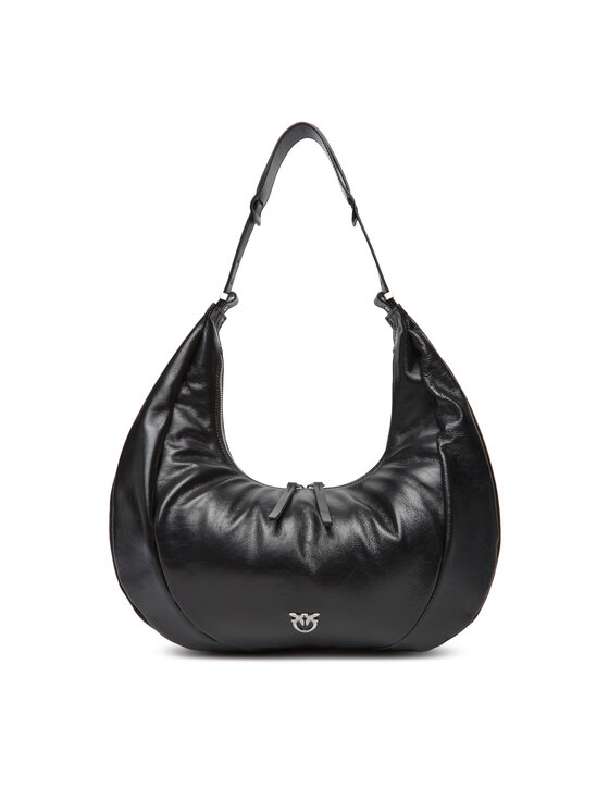 Geantă PINKO Slouchy Hobo Big PE 25 PLTT 104295 A29J Negru