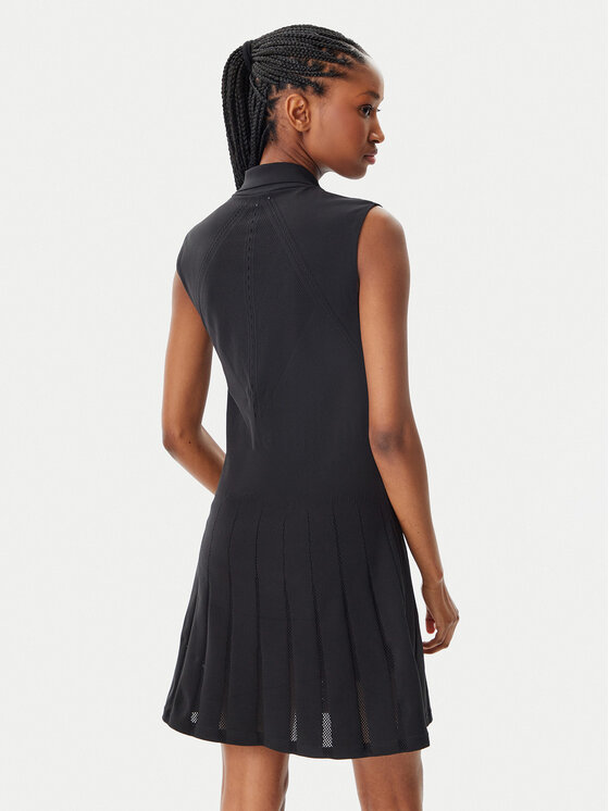 Lacoste Lacoste Tenniskleid EF0615 Schwarz Slim Fit