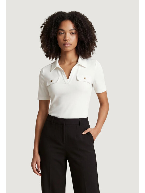 Morgan Morgan Poloshirt 251-DROSSO Weiß Regular Fit