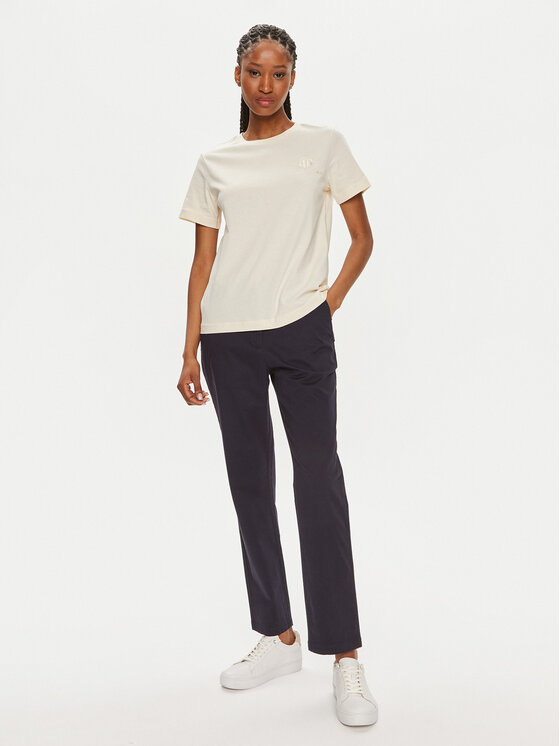 Gant Gant Футболка Tonal Shield 4200262 Бежевий Regular Fit