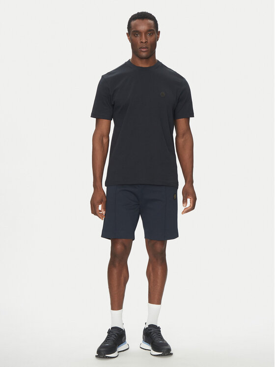BOSS BOSS Sportske kratke hlače 50537534 Tamnoplava Relaxed Fit