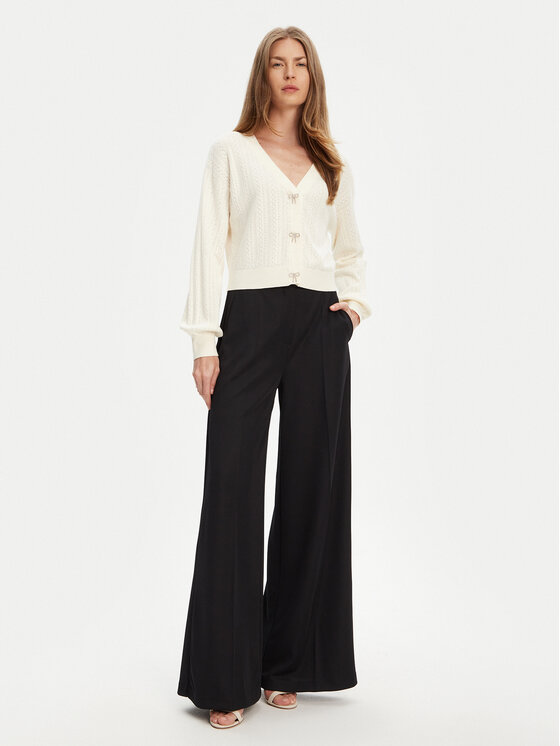 Guess Guess Ζακέτα W5YR01 Z2ZK2 Λευκό Regular Fit