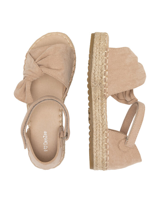 DeeZee DeeZee Espadryle CSS20378-01 Beżowy