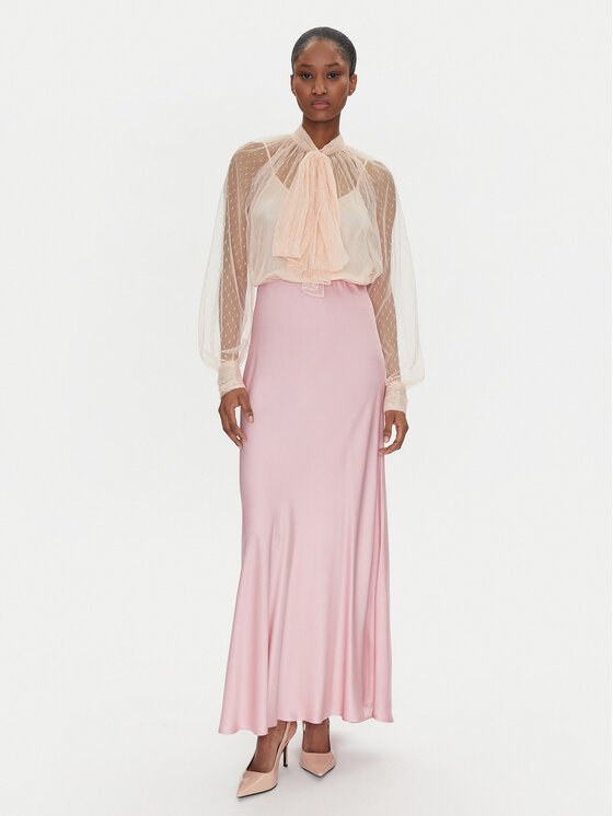 TWINSET TWINSET Majica 251TP2514 Ružičasta Loose Fit