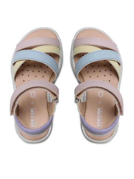 Geox Sandales J Sandal Karly Girl J5235D000BCC8W0G M Rose Modivo