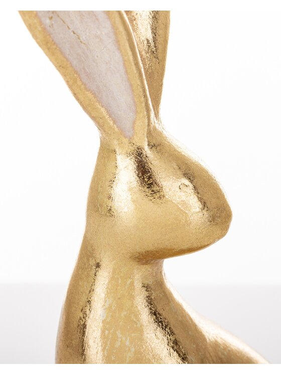 MIAhome MIAhome Figurka królik 24,5x8,5x10 cm SVELTA-2 small Złoty