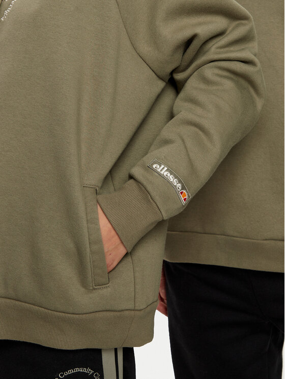 Ellesse Ellesse Pulóver Unisex Barcelona SHX21062 Zöld Regular Fit