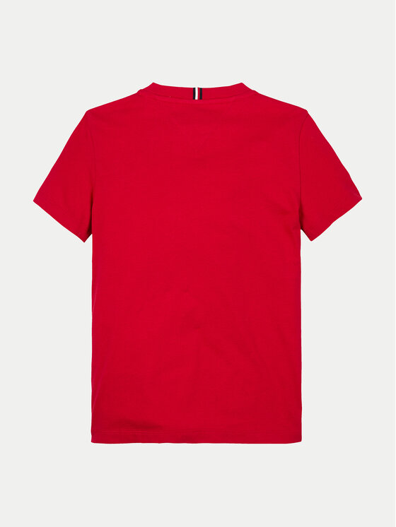 Tommy Hilfiger Tommy Hilfiger Тишърт Essential KS0KS00397 D Червен Regular Fit