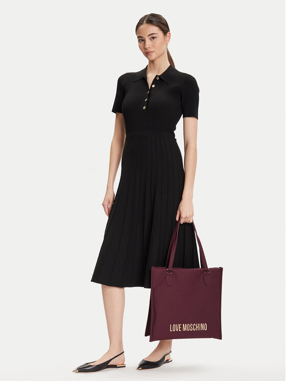 LOVE MOSCHINO LOVE MOSCHINO Ročna torba JC4020PP1NKD0552 Bordo rdeča