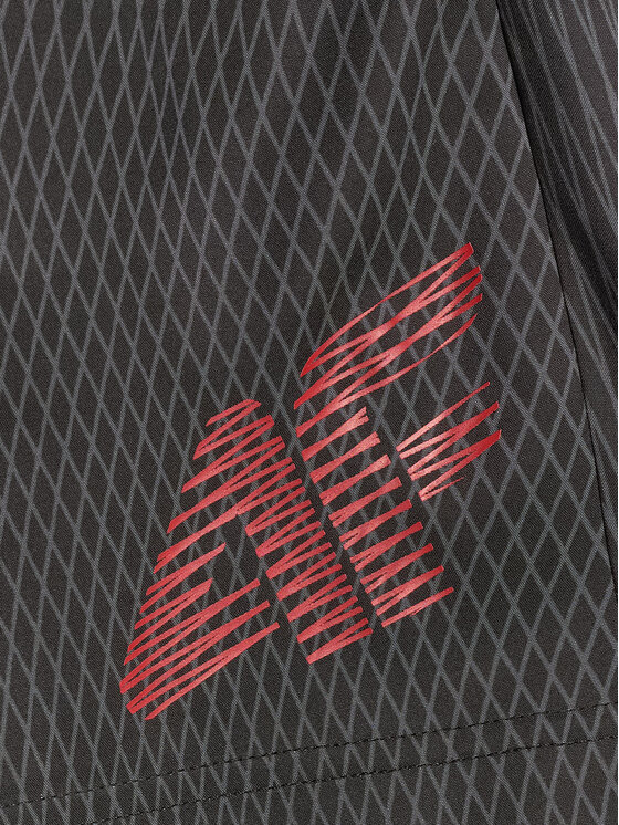 4F 4F Szorty kąpielowe AQUA FORCE Czarny Regular Fit