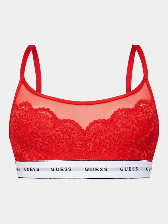 Guess Guess Top nedrček Belle O2BC07 KBBT0 Rdeča