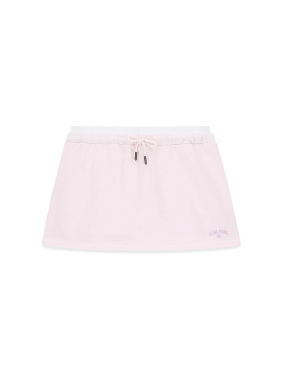 Guess Guess Spódnica mini 182181 Różowy Classic Fit