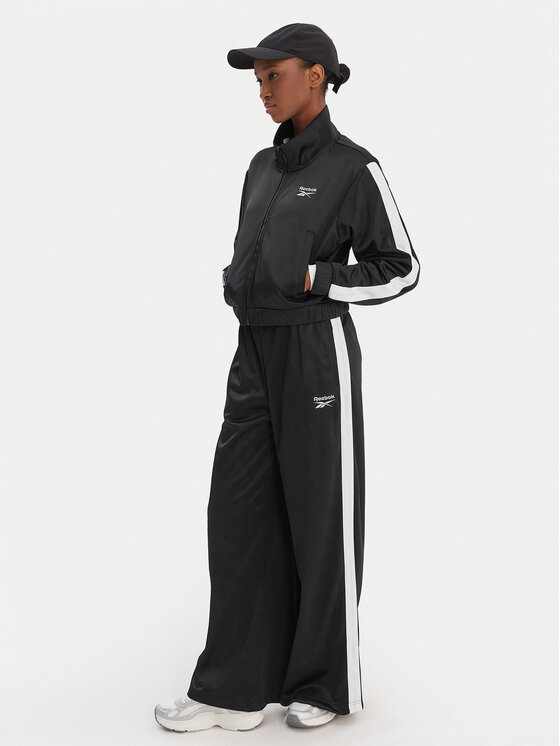 Reebok Reebok Spodnji del trenirke Dianne RK25512CCW Črna Relaxed Fit