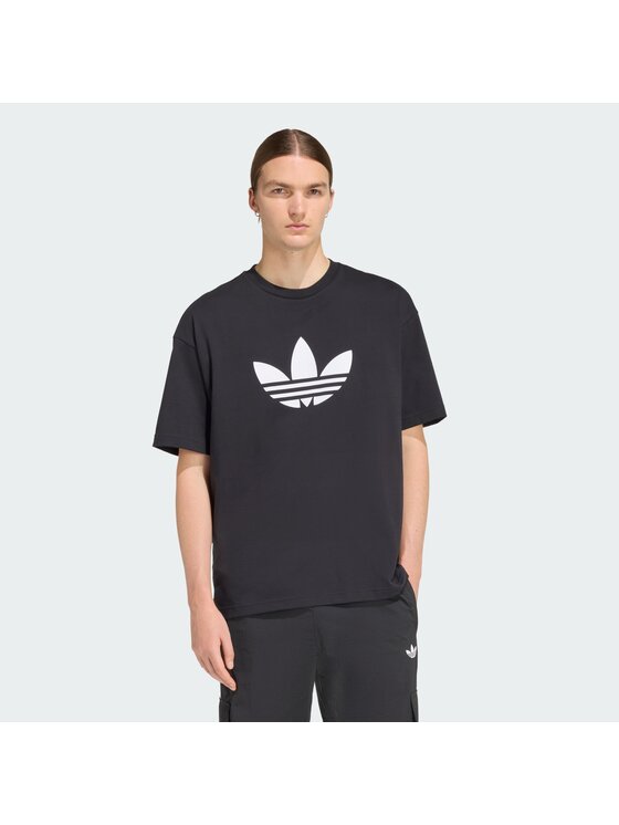 adidas adidas T-särk adicolor Trefoil KD4091 Must Loose Fit