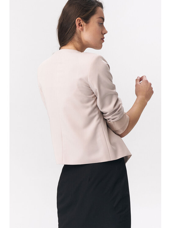 NIFE NIFE Marynarka Z63 Beżowy Blazer Fit