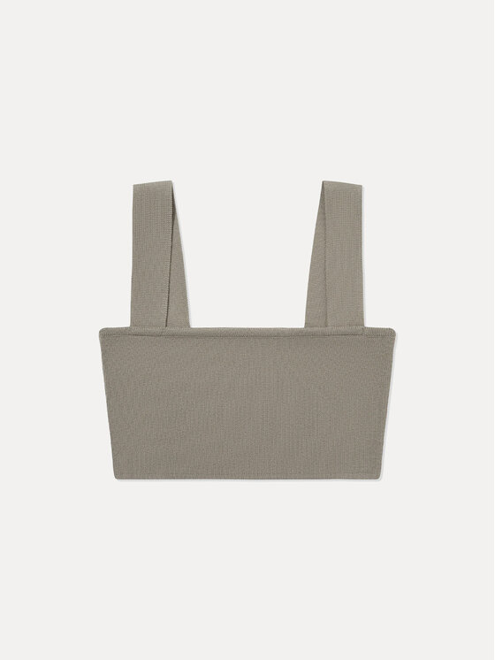 La Mania La Mania Top NEVER Grigio Classic Fit