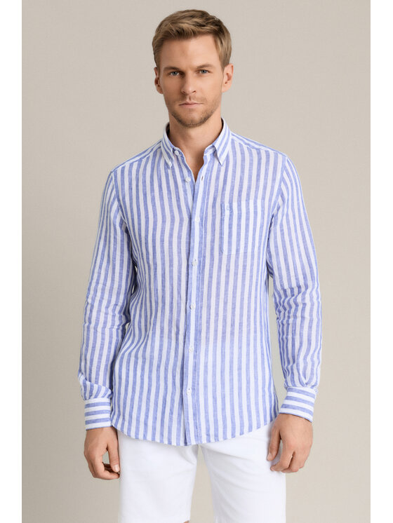 Lancerto Lancerto Koszula Casilda KO073126000029 Niebieski Slim Fit