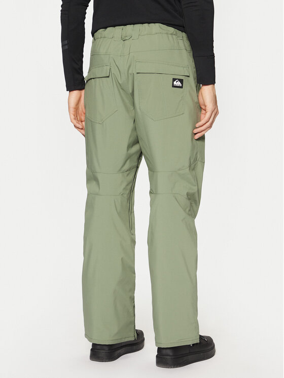 Quiksilver Quiksilver Skijaške hlače Estate EQYTP03146 Zelena Modern Fit