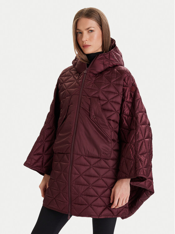 Save The Duck Kurtka przejściowa D42465W JADE21 Bordowy Relaxed Fit