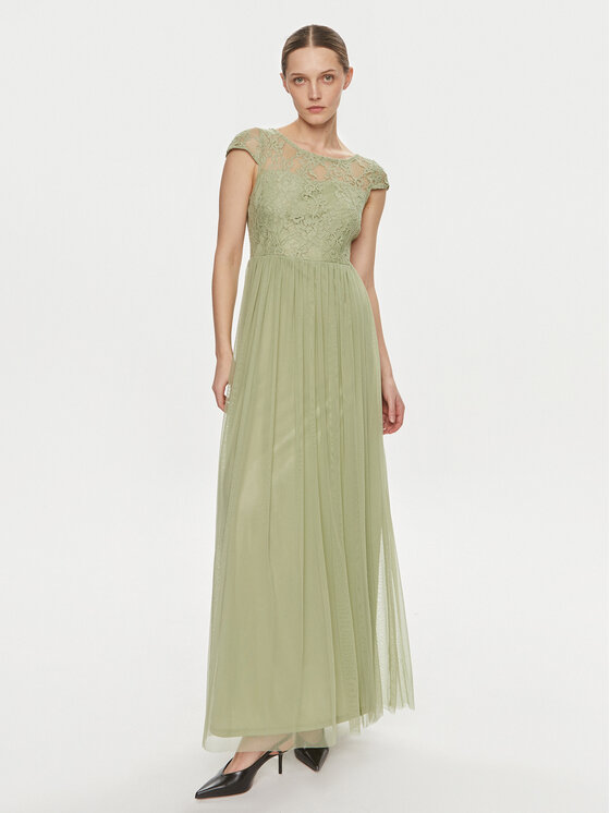 Vila Vila Abendkleid Ulricana 14083830 Grün Regular Fit
