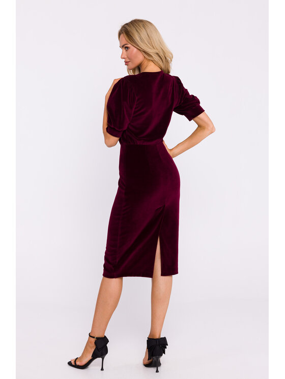 Made of Emotion Made of Emotion Abito da sera M827 Bordeaux Premium Fit