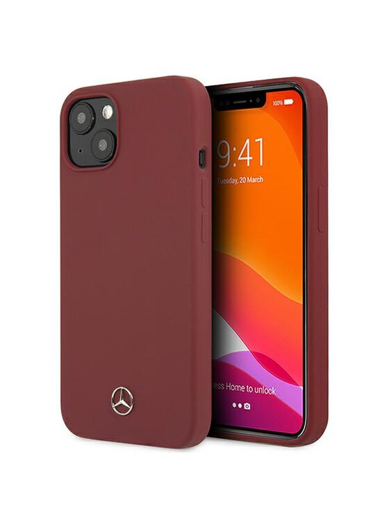 Mercedes-Benz Mercedes-Benz Etui na telefon iPhone 13 mini Czerwony