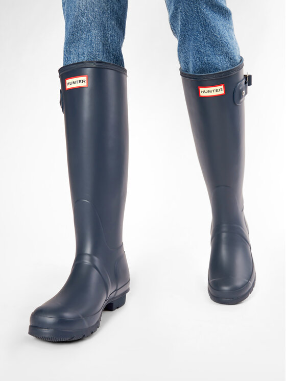 Hunter Hunter Kalosze Original Tall WFT1000RMA Granatowy