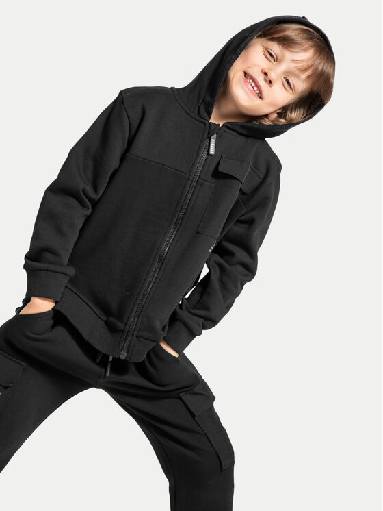 Coccodrillo Coccodrillo Sweatshirt ZC4132601WBK Schwarz Regular Fit