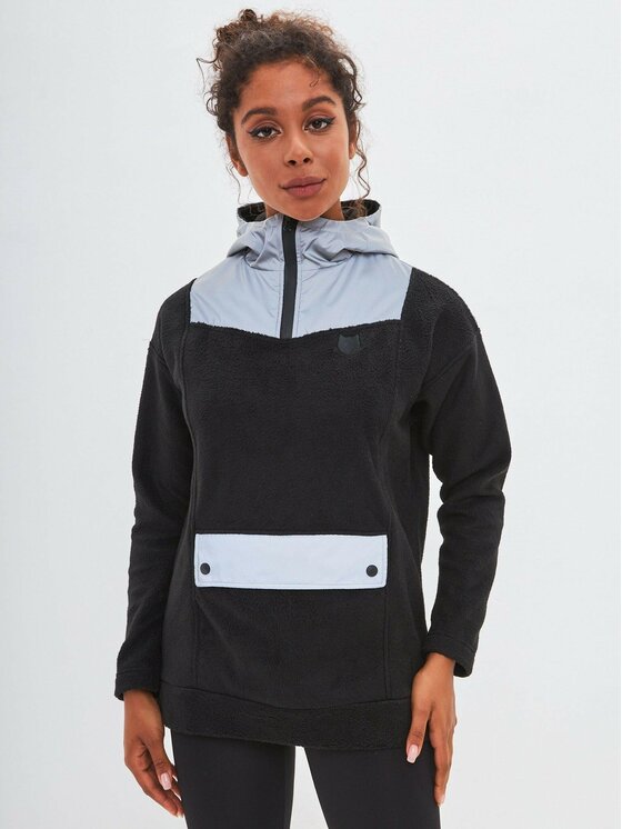 Polar Manii'ta Lacitta, Rozmiar M, Czarny, Women's Fleece hoodie CATRAIN