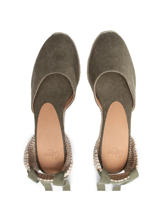 Castañer Castañer Espadryle Carina/6/002 21644-414 Zielony
