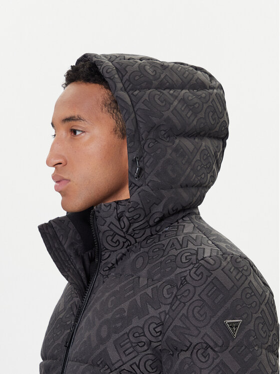 Guess Guess Μπουφάν χειμωνιάτικο M5BL2D W2752 Γκρι Regular Fit