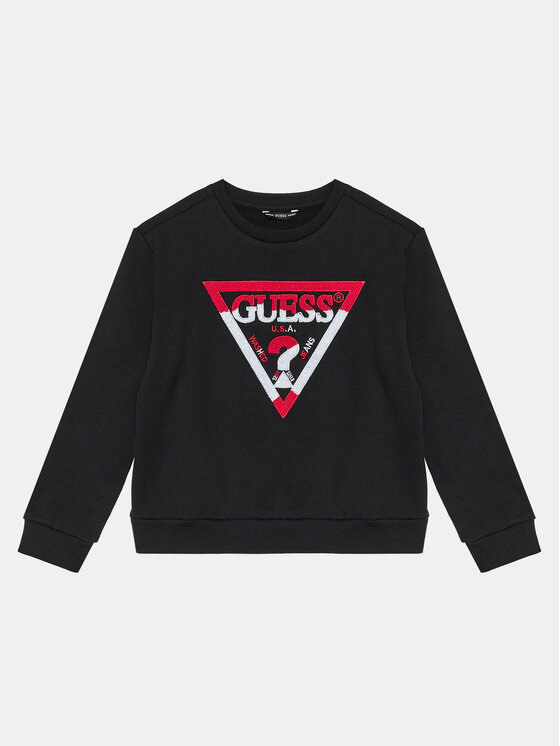 Guess Guess Felpa L4BQ08 KAD73 Nero Relaxed Fit