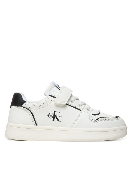 Calvin Klein Sneakers Low Cut Lace-Up/Velcro V1X9-83278-1355 S Alb