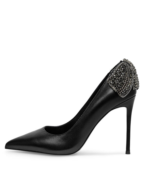 Eva Minge Eva Minge Pantofi cu toc subțire OLIVIA-SLT3396-138 Negru