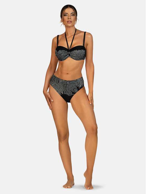 Feba Feba Bikini pezzo sopra FG13 Nero