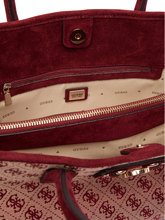 Guess Guess Geantă Samantha HWJG23 13060 Vișiniu