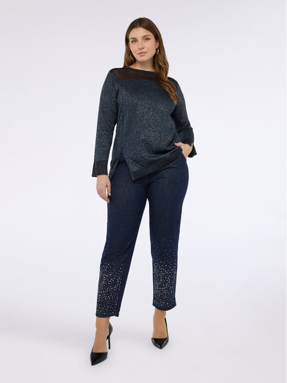 Fiorella Rubino Fiorella Rubino Jeansy P414T005116N034 Niebieski Regular Fit