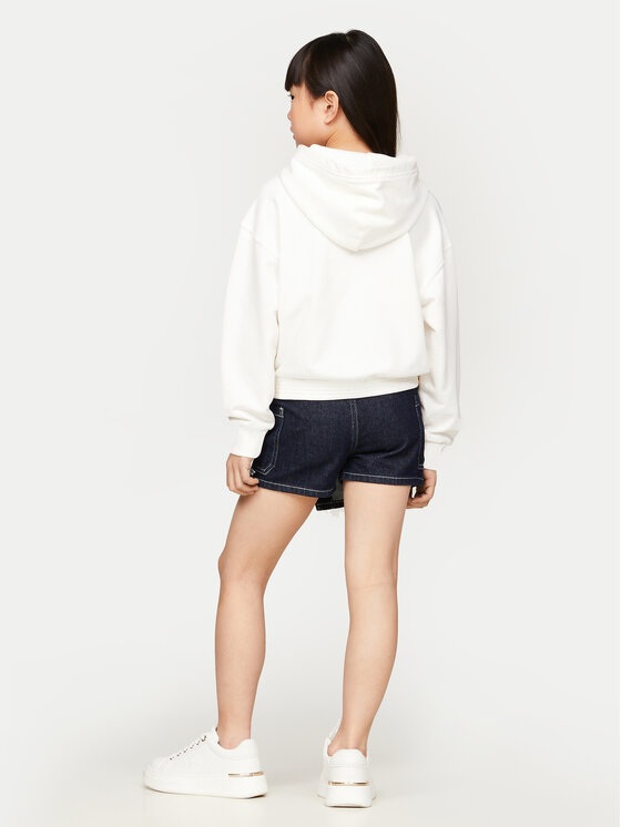 Tommy Hilfiger Tommy Hilfiger Sweatshirt Monotype KG0KG08033 Écru Relaxed Fit