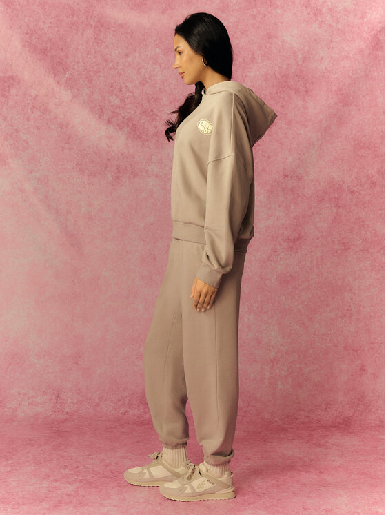 4F 4F Spodnie dresowe TASTE THE GLOW Szary Loose Fit